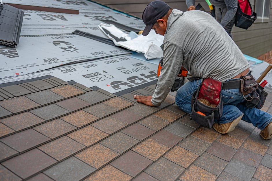 Professional roofing team with premium expertise